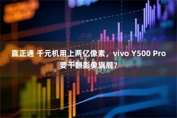 赢正通 千元机用上两亿像素，vivo Y500 Pro要干翻影像旗舰？