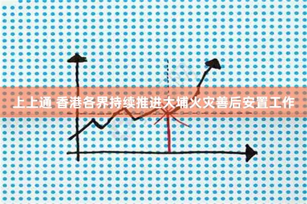 上上通 香港各界持续推进大埔火灾善后安置工作